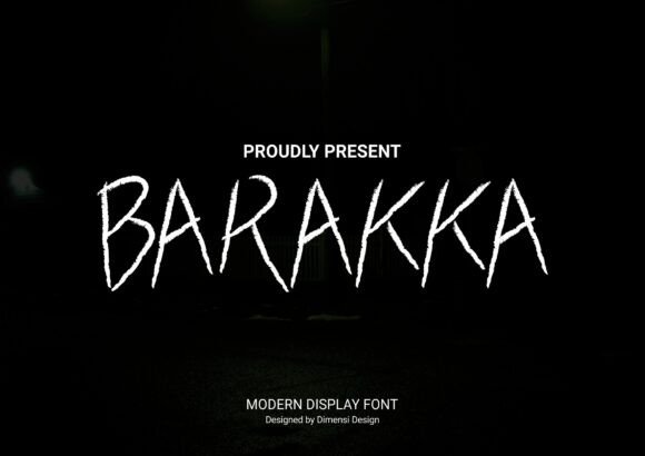 Barakka Font for Bold Web Design