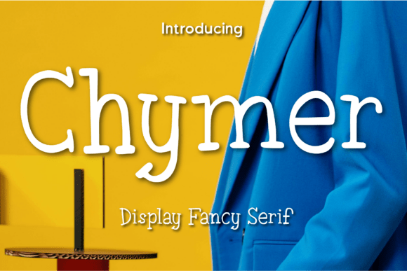 Chymer: A Playful Serif Font for Handmade Creations
