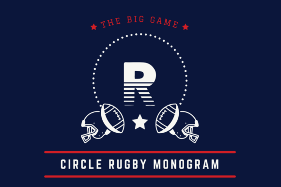 Circle Rugby Monogram: A Bold Typeface for High-Impact Campaigns