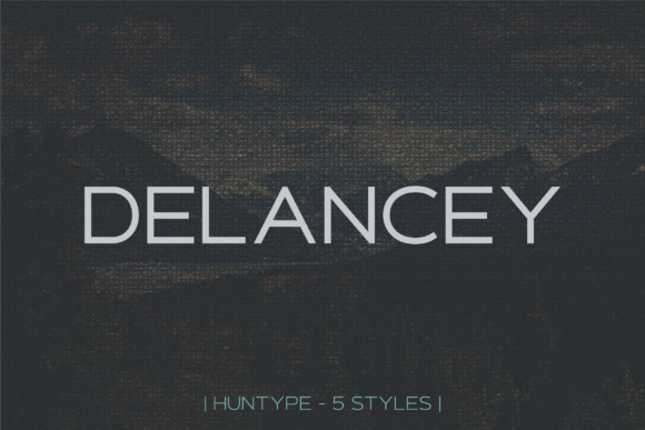 Delancey: A Modern Sans Serif Font for Branding Projects