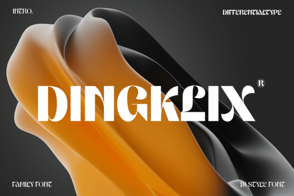 Dingklix: A Serif Font That Elevates Digital Design
