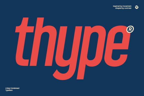 GC Thype: A Modern Sans Serif Font for Handmade Creations