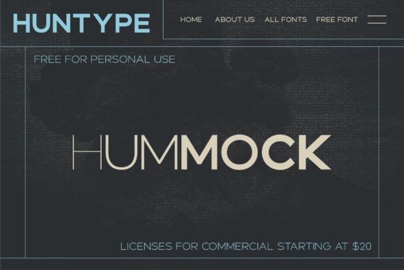 Hummock: The Modern Font That Elevates Your Campaigns
