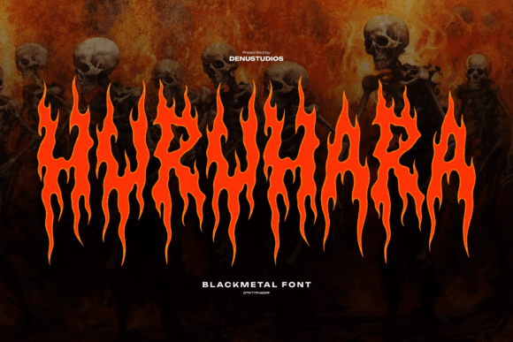Huruhara Font for Craft Projects