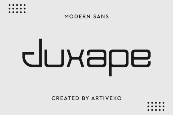 Juxape: A Modern Sans Serif Font for Digital Marketing