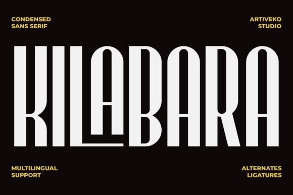 Kalibara: A Modern Sans Serif Font for Sharp Campaigns