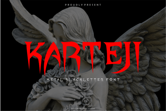 Karteji: A Bold Blackletter Typeface for Editorial Impact