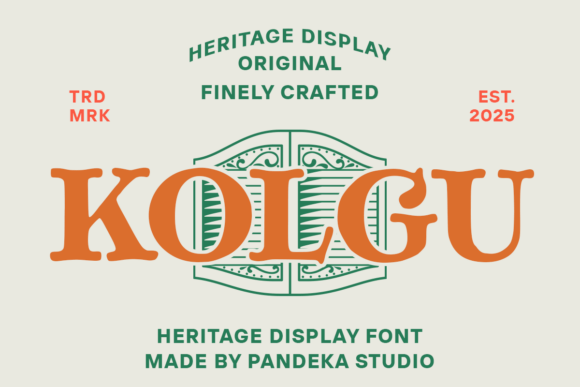Kolgu Serif Font for Web Design