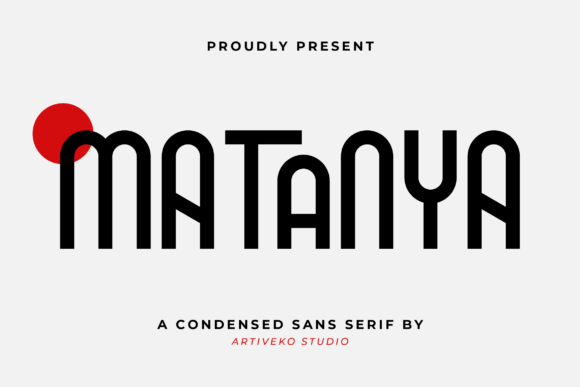 Matanya: A Modern Sans Serif Font for Clean Campaign Design