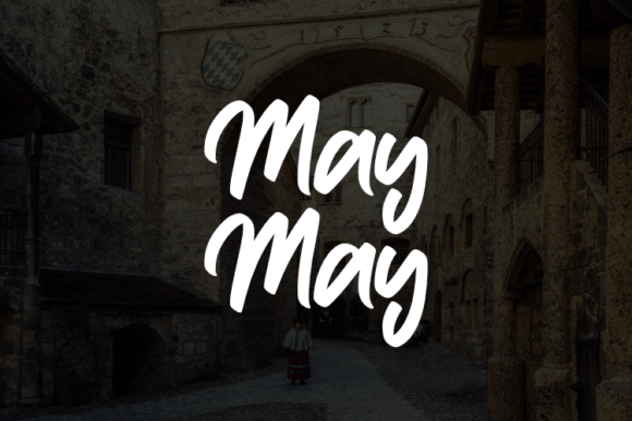 May May Font for Bold Branding and Visual Impact