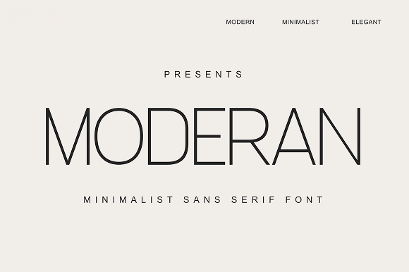 Moderan: A Modern Sans Serif for Timeless Branding
