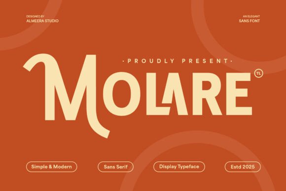 Molare: A Modern Serif Font for Editorial Elegance