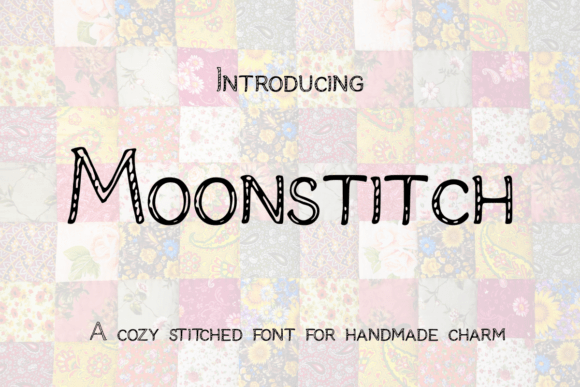Moonstitch Font for Web Design