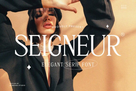 Seigneur Serif Font for Premium Branding