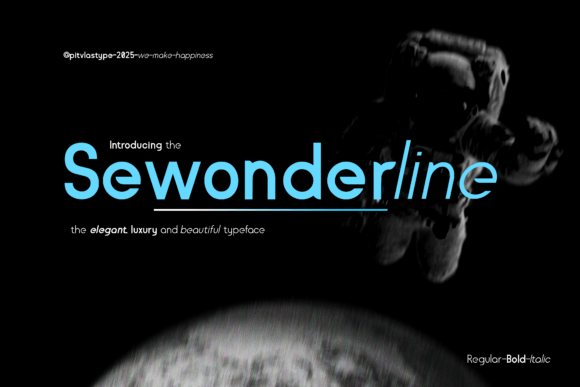 Sewonderline: A Font That Elevates Your Brand