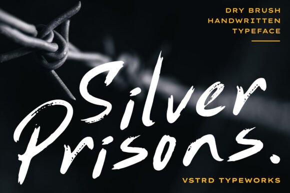 Silver Prisons Font for Bold Campaign Designs