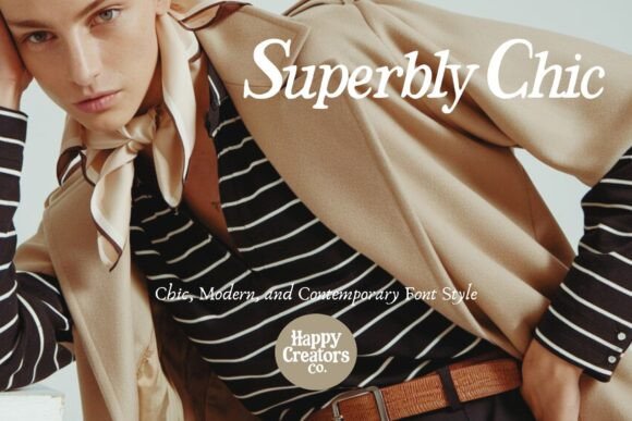 Superbly Chic Font for Modern Branding