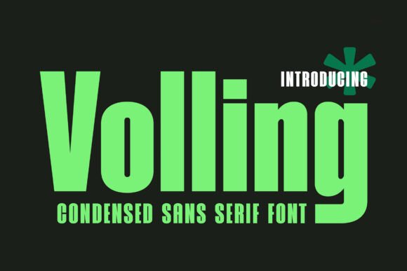 Volling Font for Modern Branding and Digital Design