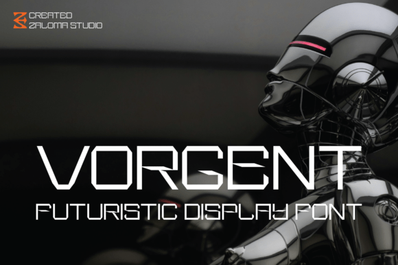 Vorgent: A Modern Display Font for Digital Branding
