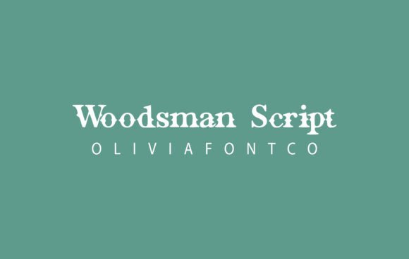 Woodsman Script: A Rustic Font for Branding That Feels Real